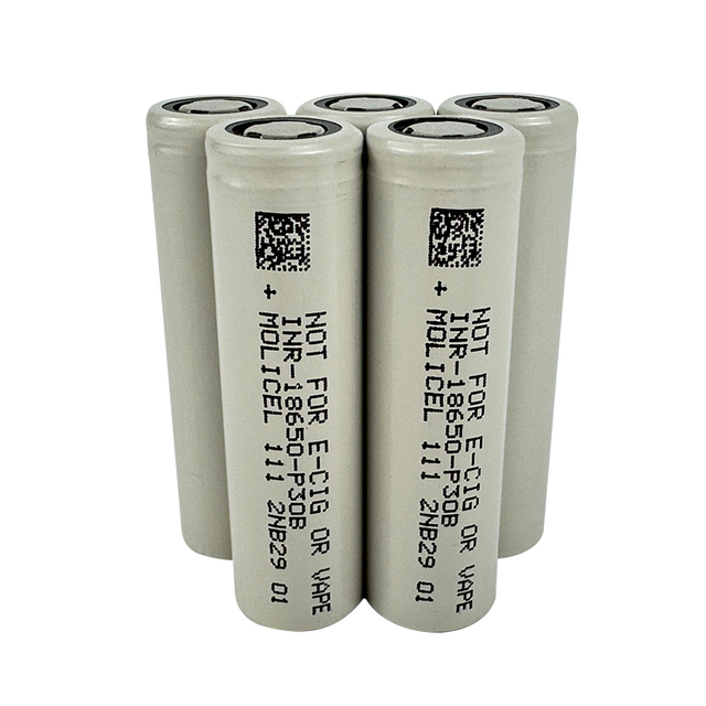 Taiwan Authentic Molicel P30B 3000mAh 30A 36A 3.6V Lithium Ion Battery Molicel Inr-18650-p30b 18650-p30b 18650 Molicel P30b