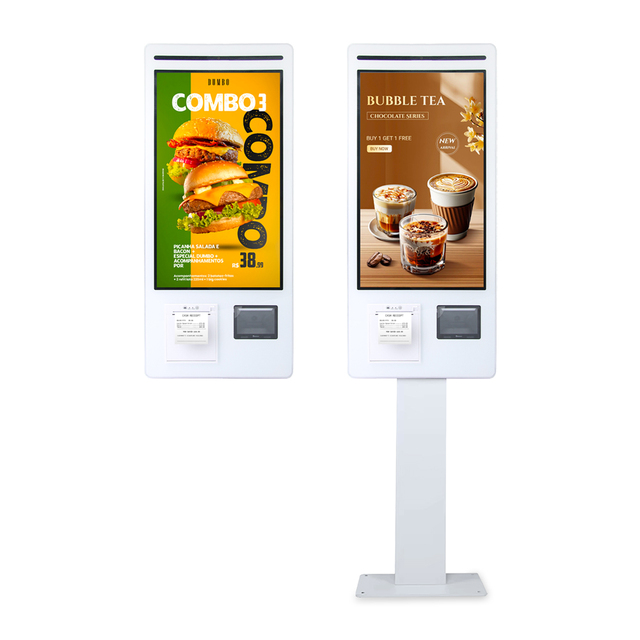 24 Inch Self Ordering Touch Screen Information Kiosk With Payment Function Wayfinding Terminal