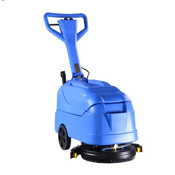 Hand-push type floor scrubber sweeper cleaning equipment for home properties office buildings supermarkets hospitals factories