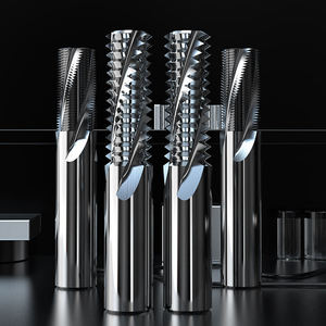 Huhao độ cứng cao vonfram thép gia công phay phay 4 sáo cacbua thô cuối nhà máy l122000 - Product Image 3