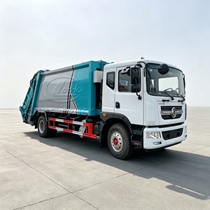 Camión Compactador de Basura Dongfeng en Oferta, Equipado con Tolva Grande y Cargador Trasero, Camión de Compresión de Residuos para Desechos Municipales - Product Image 5