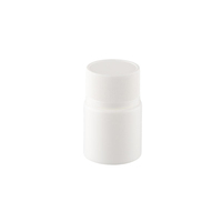 Flacon de 30 ml personnalisable en PEHD de haute qualité pour compléments vitaminiques avec bouchon à vis