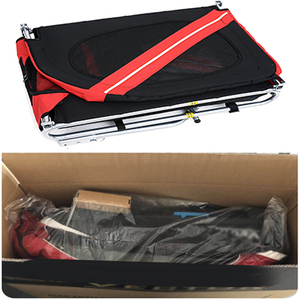 Kinderfiets Trailer Baby Fiets Cargo Trailer Met Comfortabele Zitplaatsen Voor Outdoor Avonturen - Product Image 5