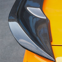 Aileron de coffre en plastique ABS 2015 - 2021 Haute dureté et qualité pour Ford Mustang GT500 Coupé Aileron Accessoires de voiture