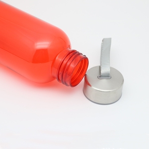 Botella de agua para deportes al aire libre de EE. UU. 550ml con asa y pulido sin BPA a prueba de fugas para viajes - Product Image 3