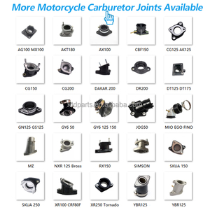 Colector de Carburador de Motocicleta, Piezas de Repuesto para Motor, Junta de Admisión <span class=keywords><strong>CG125</strong></span> - Product Image 4
