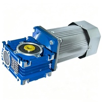 220V/110V rapport 1:80 18 tr/min 120W avant inverse moteur électrique AC réducteur à vis sans fin moteur et contrôleur de vitesse