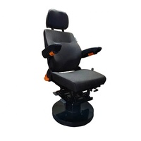 Vente en gros Blanc Marine Capitaine Ponton Bateau Chaise Bucket Capitaine Helm Bateau Siège Yacht Bateau Siège Fabricant