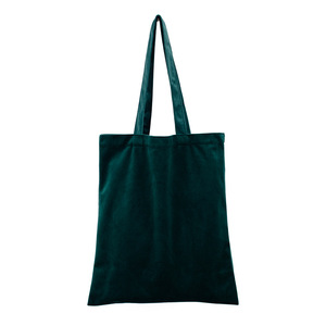 Venta al por mayor bolsa de terciopelo 34x39cm elegante bolsa de regalo grande niñas reutilizable bolsa de compras simple - Product Image 2