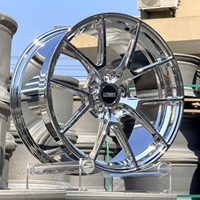 Rines Forjados Triples Cromados Estilo VS-5RS de 17-22 Pulgadas para Vehículos, 5x114.3 5x120 5x127, Ruedas Personalizadas para Autos de Pasajeros