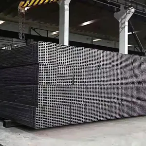 Karbon ASTM A53 siyah demir boru kaynaklı sıcak satış boru galvanizli demir çelik borular
