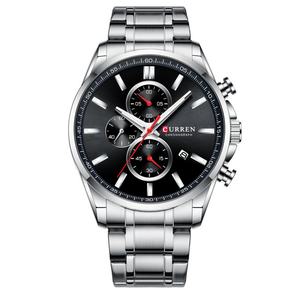 Reloj de Cuarzo con Correa de Acero, Diseño Deportivo y Elegante, con Logotipo Personalizado, Automático, para Hombre, de Lujo, con Seis Pines - Product Image 4