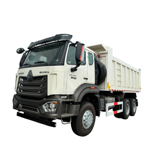 Sinotruk sử dụng mới HOWO N7 NX 371 dumptruck 6x4 8x4 khai thác mỏ xe tải Sino hohan 375HP 10 12 bánh xe 20-60 tấn cát tipper xe tải - Product Image 1