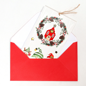 2024 cartes de voeux personnalisées avec enveloppe 19.5*10.9cm - Product Image 4