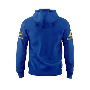 Sweat-shirts de rugby à sublimation, épais et chauds, personnalisables avec numéro et nom, pour l'entraînement, vêtements de football australien, manches courtes d'été pour la ligue de rugby - Product Image 1