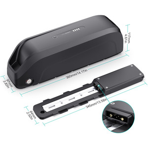 Batterie de vélo électrique haute capacité 6 broches 48V 20Ah 20.8Ah, pack de batteries au lithium 21700, chargeur de batterie de vélo de montagne électrique BMS 45A - Product Image 1