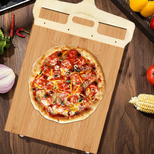 Vendita calda in legno antiaderente in legno multifunzione Pizza pel scorrevole con manico - Product Image 3