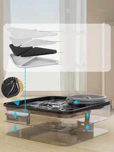 Intelligente fontana di acqua per gatti a induzione senza fili senza fili in acciaio inox automatico distributore di acqua per animali domestici per gatti - Product Image 5