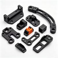 Komponen Cetak 3D Kustom Nylon Serat Karbon Resin ABS Prototipe OEM Otomasi Industri UAV Komponen Mekanik