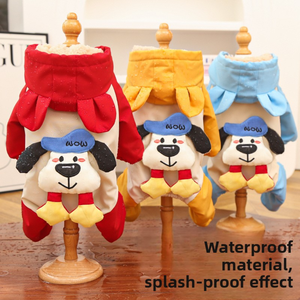 Luxuriöser Winter-Hundemantel, Wasserdicht, Winddicht, Schneeanzug, Dickes Fleece, Thermisch, Umweltfreundlich, Vierbeiniger Haustieranzug für Hunde - Product Image 5