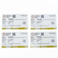 IGI Sertifikalı 1 Karat Boyutunda Laboratuvarda Yetiştirilmiş Elmas DEF VVS VS Mükemmel İdeal Kesim Yüksek Kaliteli CVD HPHT Laboratuvarda Yetiştirilmiş Elmas