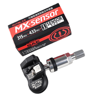 Capteur TPMS universel programmable Autel TPS218 MX-Sensor, version chinoise, vanne métallique, 315 MHz et 433 MHz 2 en 1, pour toutes les voitures