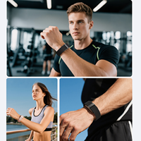 Bracelet de suivi biométrique professionnel JCVital V1 Patent CEC SDK API, qui collecte divers indicateurs corporels pour les soins de santé