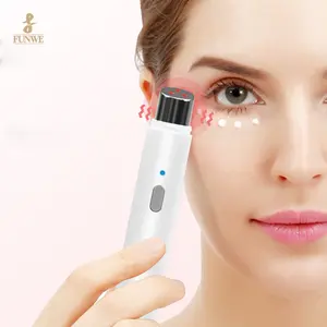 Augen massage gerät Wärme Heimgebrauch Schönheits ausrüstung Anti-Aging-Hautpflege stab 4-in-1-Gesichts-Rot-Blaulicht-Therapie-Facelifting-Gerät