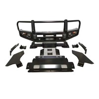 Pare-chocs avant de tubulaire en acier noir, accessoires de voiture pour voitures, pare-choc avant, poudre robuste, pour Toyota Hilux Revo Vigo