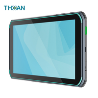 Scanner d'empreintes digitales 2D NFC étanche à haute luminosité de 8 pouces PDA industriel-Tablette PC extérieure robuste Android 13