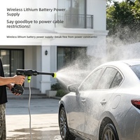 Pistol Semprot Air Cuci Mobil Eksklusif Terlaris 6-in-1 Multifungsi Portabel Bahan ABS/PC/PP untuk Mencuci Mobil