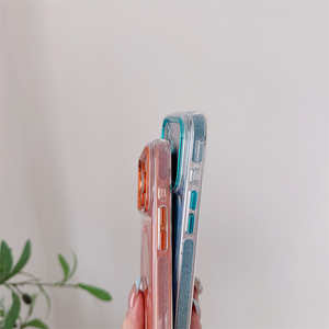 เคสโทรศัพท์มือถือแม่เหล็กแบบหรูหรา ประดับกลิตเตอร์ สำหรับ iPhone 17 16 15 Pro Max สีลูกกวาด ป้องกันการกระแทก - Product Image 4
