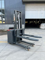 Gerbeur à double levage 1.5T 2T Gerbeur électrique avec levage initial Gerbeur à socle élevé Chariot élévateur Rider on Forklift