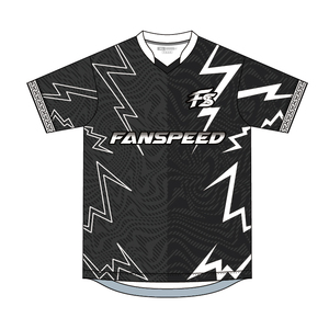 Uniforme de football personnalisé de haute qualité pour hommes, style étoile blanc et noir, <span class=keywords><strong>maillot</strong></span> de football d'équipe - Product Image 2