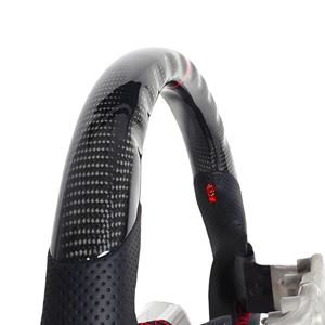 Volante para Automóvil Compatible con <span class=keywords><strong>Challenger</strong></span> Charger 2012 2013 <span class=keywords><strong>2014</strong></span>, Volante de Cuero Nappa y Fibra de Carbono para Charger - Product Image 6