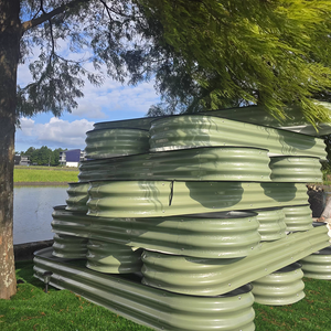 <span class=keywords><strong>Bac</strong></span> <span class=keywords><strong>à</strong></span> légumes surélevé imperméable, grandes jardinières pour légumes, pots de fleurs d'<span class=keywords><strong>extérieur</strong></span> avec plateau - Product Image 1