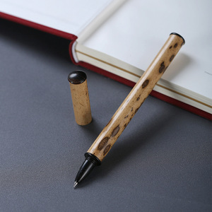 Meilu Bamboo Ballpoint Pen Sika Deer Wood Portable Writing Instrument Teacher Gift - Product Image 3