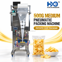 Machine d'emballage pneumatique automatique durable de 500 g de taille moyenne avec certification CE pour la production de volume moyen d'épices et d'assaisonnements