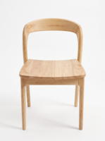 Chaise de salle à manger en bois massif de couleur personnalisée, empilable, pour jardin, événements extérieurs, fêtes, mariages, hôtels