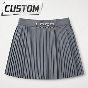 Jupe-short plissée 2-en-1 pour femme et jeune fille, style sportif, pour cheerleading, fitness, course, danse et tennis - Product Image 1