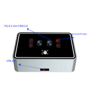 Binoculaire handpalm-aderherkenning cameramodule lezer toegangscontrole OEM/ODM ondersteuning aangepaste logo SDK palmprint scanner - Product Image 6