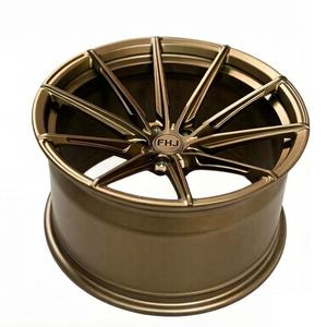 Jantes monobloc forgées concaves profondes FHJ 19x10 19x10.5 5x112 5x120 en alliage pour <span class=keywords><strong>Mercedes</strong></span> Audi BMW Série 5, jantes de voiture - Product Image 1