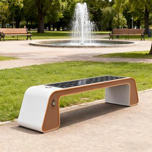Nuevo Modelo <span class=keywords><strong>de</strong></span> <span class=keywords><strong>Banco</strong></span> Solar Inteligente para Exteriores, <span class=keywords><strong>Banco</strong></span> Solar para Jardín y Parque, <span class=keywords><strong>Banco</strong></span> <span class=keywords><strong>de</strong></span> Energía Solar, <span class=keywords><strong>Banco</strong></span> Inteligente para Uso en Exteriores - Product Image 4