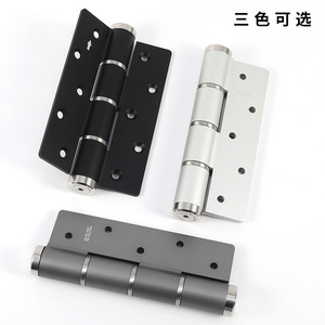Hydraulic Hinges For Hidden Doors 180 Degree Black Aluminum Alloy Automatic Closing Damping Door Closers - Product Image 3