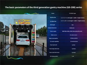 Máquina Automática de Lavado de Autos con 5 Cepillos, Sistema de Lavado de Vehículos Comerciales de 380V para Lavaderos de Autos y Gasolineras - Product Image 5