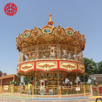 Carnaval Amusement Carrousel Cheval Fairground Merry Go Round Cheval Carrousel à vendre
