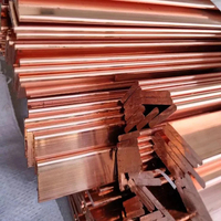 Barre plate en cuivre pur à 99,99 % de taille personnalisée C1100 C11000 C12200 T2 Tp2 avec certificat de test MTC en stock