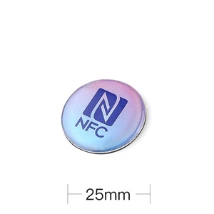 สติกเกอร์ NFC สำหรับแชร์โซเชียลมีเดียแบบกำหนดเองได้ของ YTS สำหรับโทรศัพท์มือถือ กันน้ำเคลือบอีพ็อกซี่ พร้อมกาวในตัว ใช้เป็นของขวัญ หรือการ์ดรีวิว - Product Image 4