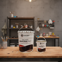 Peinture émail alkyde OEM à base d'huile, résistante aux intempéries, couche de finition pour structures en acier