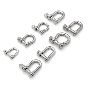 Grilletes Tipo D de Acero Inoxidable 304 en Forma de Arco con Pasador de Rosca Pulido, Capacidad de Carga de 5 Toneladas para Aplicaciones de Aparejos - Product Image 5